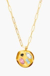Birthdate Co. The April Birthdate Gold Pendant In April 13th - Gold