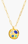 Birthdate Co. The April Birthdate Gold Pendant In April 14th - Gold