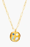 Birthdate Co. The April Birthdate Gold Pendant In April 17th - Gold