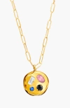Birthdate Co. The April Birthdate Gold Pendant In April 1st - Gold