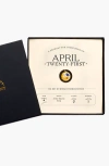 Birthdate Co. The April Birthdate Gold Pendant In April 21st - Gold