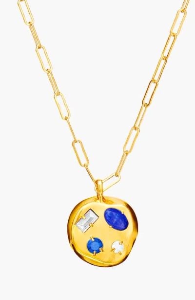 Birthdate Co. The April Birthdate Gold Pendant In April 29th - Gold