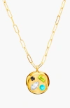 Birthdate Co. The April Birthdate Gold Pendant In April 5th - Gold