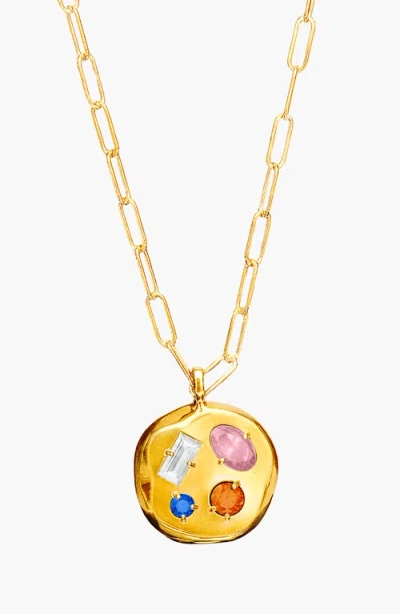 Birthdate Co. The April Birthdate Gold Pendant In April 6th - Gold