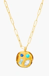 Birthdate Co. The April Birthdate Gold Pendant In April 7th - Gold