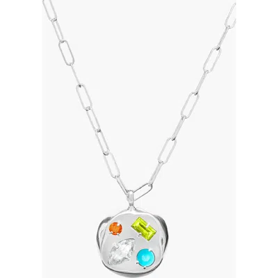 Birthdate Co. The April Birthdate Silver Pendant In April 10th - Silver