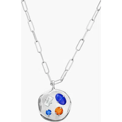 Birthdate Co. The April Birthdate Silver Pendant In April 16th - Silver