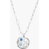 Birthdate Co. The April Birthdate Silver Pendant In April 17th - Silver