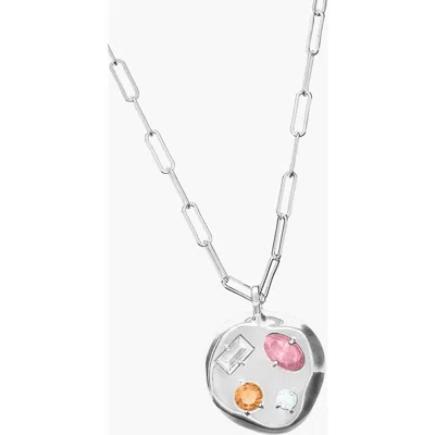 Birthdate Co. The April Birthdate Silver Pendant In April 19th - Silver