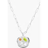 Birthdate Co. The April Birthdate Silver Pendant In April 20th - Silver