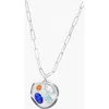Birthdate Co. The April Birthdate Silver Pendant In April 23rd - Silver