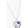 Birthdate Co. The April Birthdate Silver Pendant In April 24th - Silver