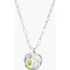 Birthdate Co. The April Birthdate Silver Pendant In April 27th - Silver