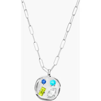 Birthdate Co. The April Birthdate Silver Pendant In April 2nd - Silver