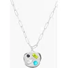 Birthdate Co. The April Birthdate Silver Pendant In April 5th - Silver