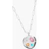 Birthdate Co. The April Birthdate Silver Pendant In April 9th - Silver