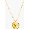 Birthdate Co. The August Birthdate Gold Pendant In August 10th - Gold