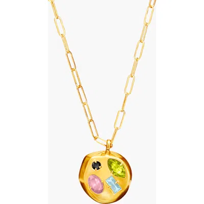 Birthdate Co. The August Birthdate Gold Pendant In August 13th - Gold
