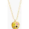 Birthdate Co. The August Birthdate Gold Pendant In August 1st - Gold