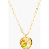 Birthdate Co. The August Birthdate Gold Pendant In August 20th - Gold