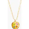 Birthdate Co. The August Birthdate Gold Pendant In August 6th - Gold