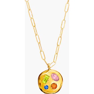 Birthdate Co. The August Birthdate Gold Pendant In August 6th - Gold