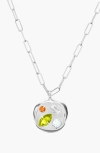 Birthdate Co. The August Birthdate Silver Pendant In August 10th - Silver