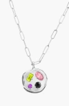 Birthdate Co. The August Birthdate Silver Pendant In August 11th - Silver