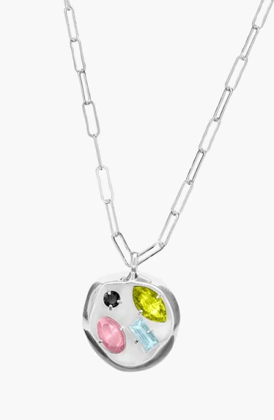 Birthdate Co. The August Birthdate Silver Pendant In August 13th - Silver