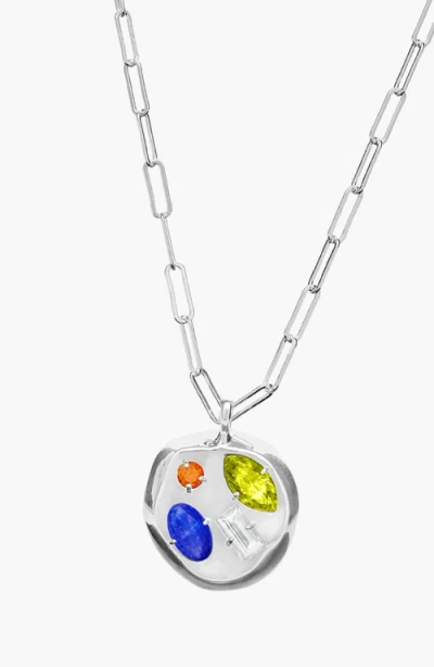 Birthdate Co. The August Birthdate Silver Pendant In August 18th - Silver