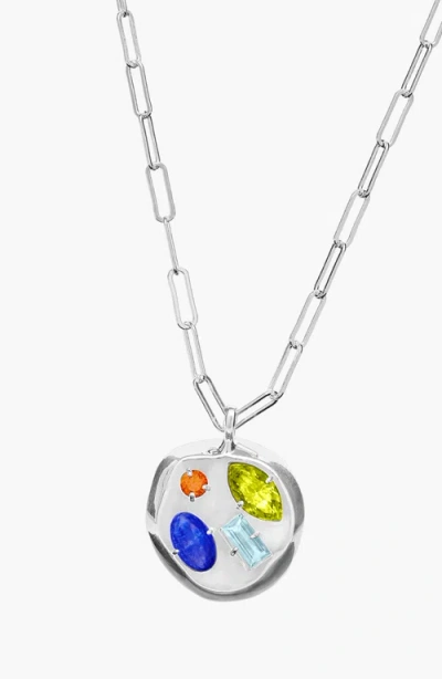 Birthdate Co. The August Birthdate Silver Pendant In August 23rd - Silver