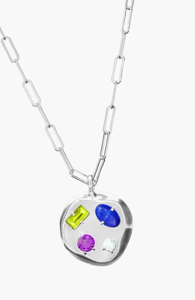 Birthdate Co. The August Birthdate Silver Pendant In August 24th - Silver