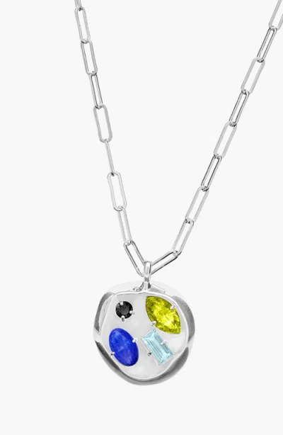 Birthdate Co. The August Birthdate Silver Pendant In August 28th - Silver