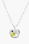 Birthdate Co. The August Birthdate Silver Pendant In August 30th - Silver