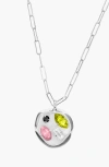 Birthdate Co. The August Birthdate Silver Pendant In August 3rd - Silver