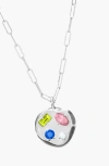 Birthdate Co. The August Birthdate Silver Pendant In August 4th - Silver
