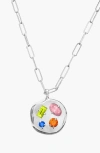 Birthdate Co. The August Birthdate Silver Pendant In August 6th - Silver