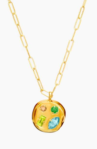 Birthdate Co. The December Birthdate Gold Pendant In December 12th - Gold