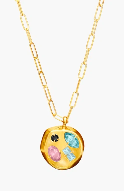 Birthdate Co. The December Birthdate Gold Pendant In December 13th - Gold