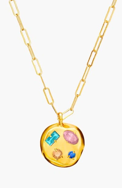Birthdate Co. The December Birthdate Gold Pendant In December 19th - Gold