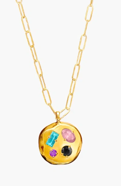 Birthdate Co. The December Birthdate Gold Pendant In December 1st - Gold
