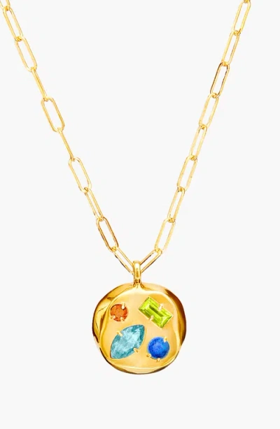 Birthdate Co. The December Birthdate Gold Pendant In December 20th - Gold
