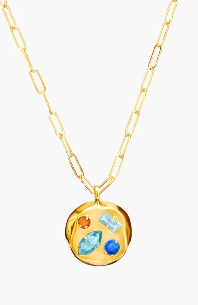 Birthdate Co. The December Birthdate Gold Pendant In December 25th - Gold