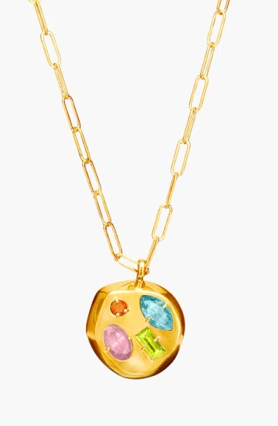 Birthdate Co. The December Birthdate Gold Pendant In December 8th - Gold