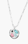 Birthdate Co. The December Birthdate Silver Pendant In December 13th - Silver