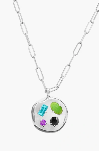 Birthdate Co. The December Birthdate Silver Pendant In December 31st - Silver