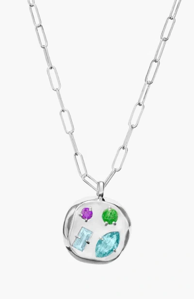 Birthdate Co. The December Birthdate Silver Pendant In December 7th - Silver