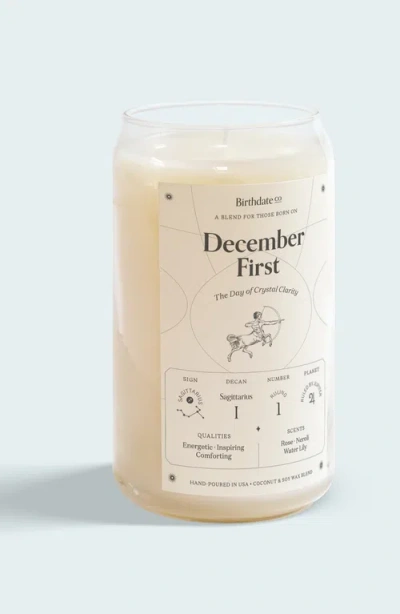 Birthdate Co. The December Birthday Candle In December 1st