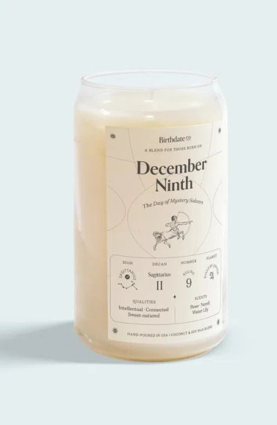 Birthdate Co. The December Birthday Candle In December 9th