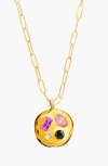 Birthdate Co. The February Birthdate Gold Pendant In February 11th - Gold